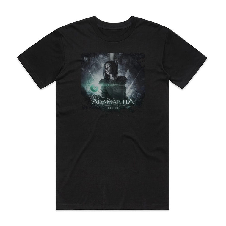 Adamantia Pandora Album Cover T-Shirt Black Adamantia Pandora Album Cover T-Shirt Black