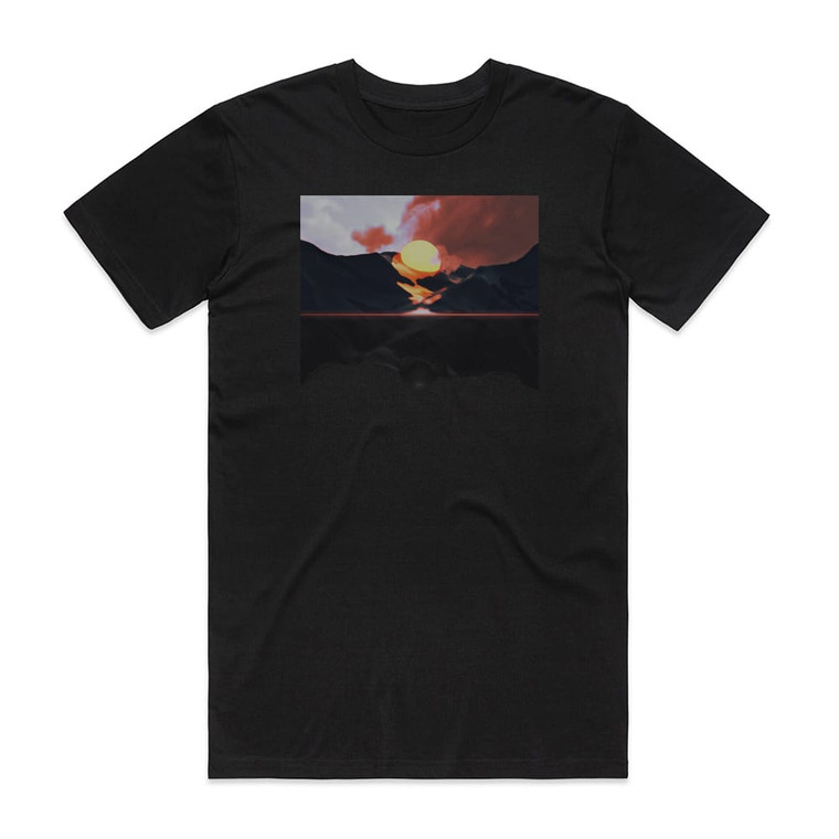 Animate Invent The Sun Sleeps As If It Never Was Album Cover T-Shirt Black