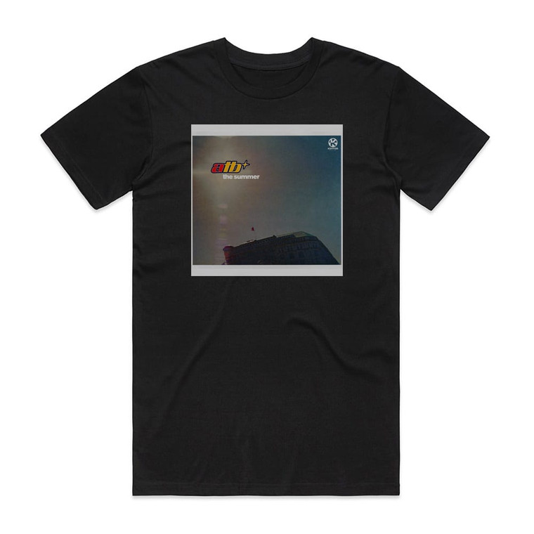 ATB The Summer Album Cover T-Shirt Black ATB The Summer Album Cover T-Shirt Black