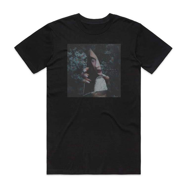 Allie X Casanova Album Cover T-Shirt Black