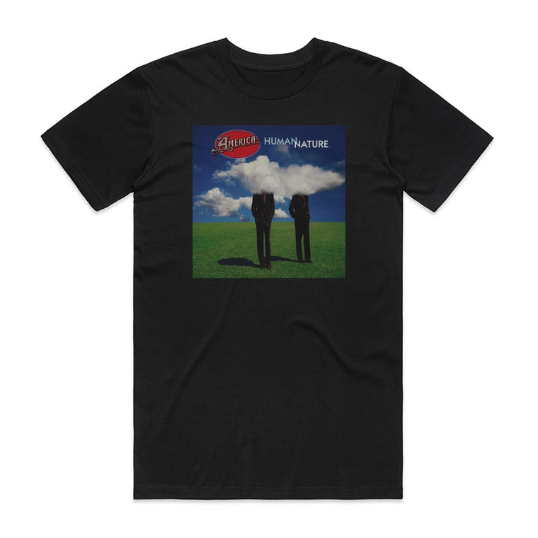 America Human Nature Album Cover T-Shirt Black