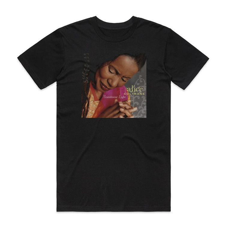 Alice Coltrane Translinear Light Album Cover T-Shirt Black Alice Coltrane Translinear Light Album Cover T-Shirt Black