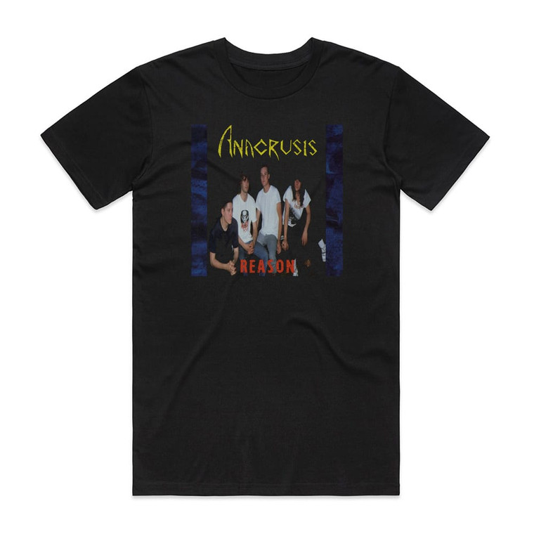 Anacrusis Reason Album Cover T-Shirt Black
