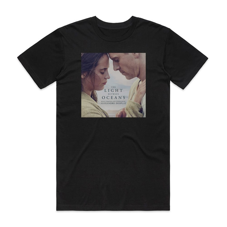 Alexandre Desplat The Light Between Oceans Album Cover T-Shirt Black