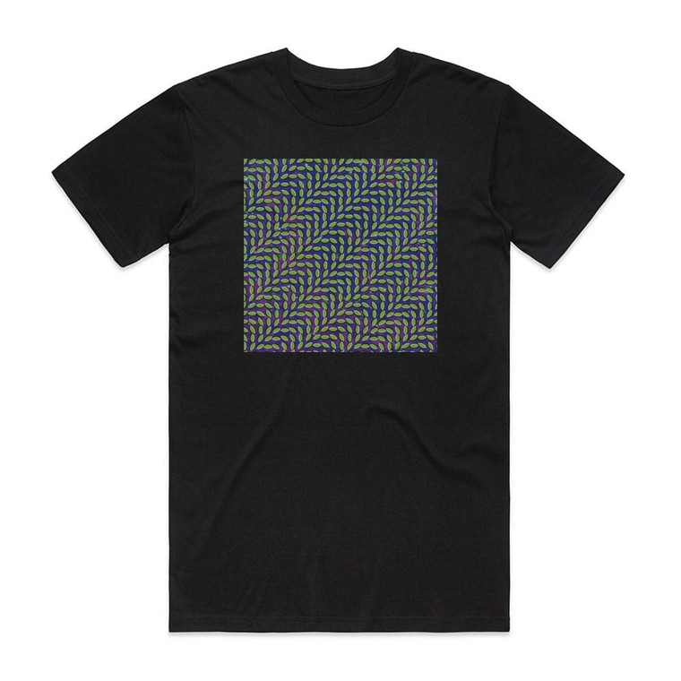 Animal Collective Merriweather Post Pavilion 1 Album Cover T-Shirt Black
