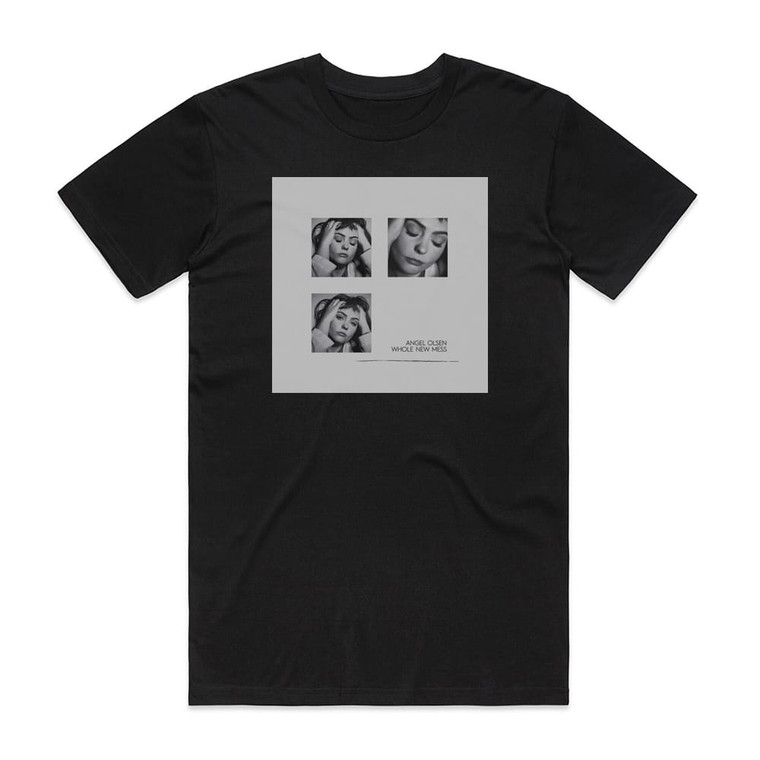 Angel Olsen Whole New Mess Album Cover T-Shirt Black