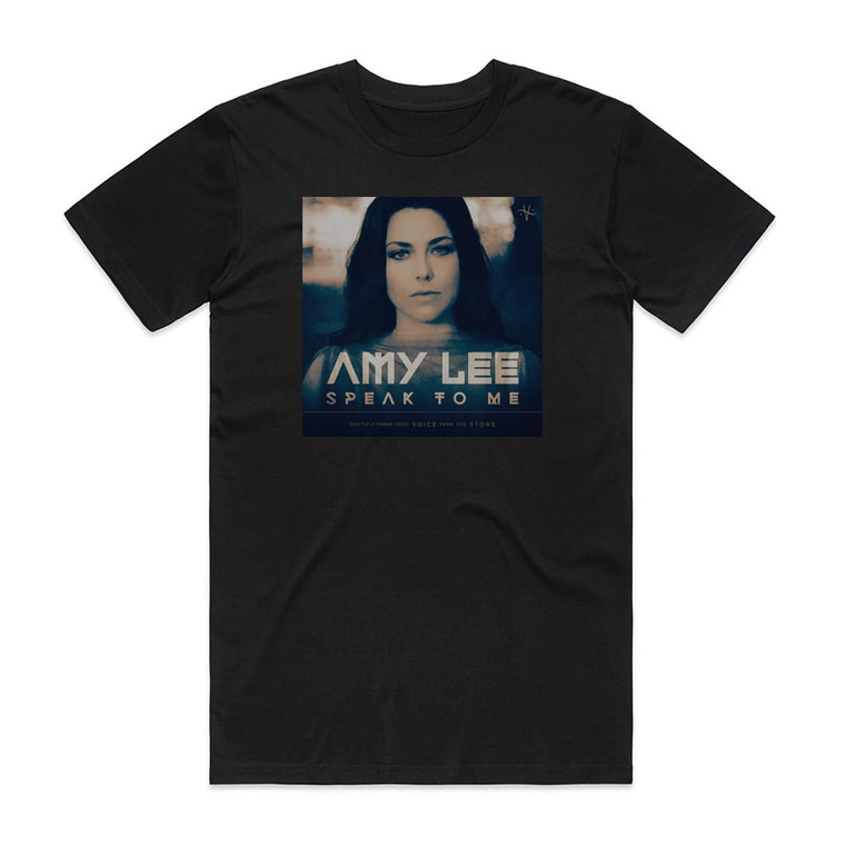 Amy Lee Speak To Me From Voice From The Stone Album Cover T-Shirt Black