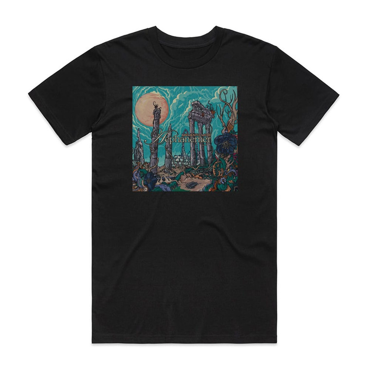 Aephanemer Memento Mori Album Cover T-Shirt Black