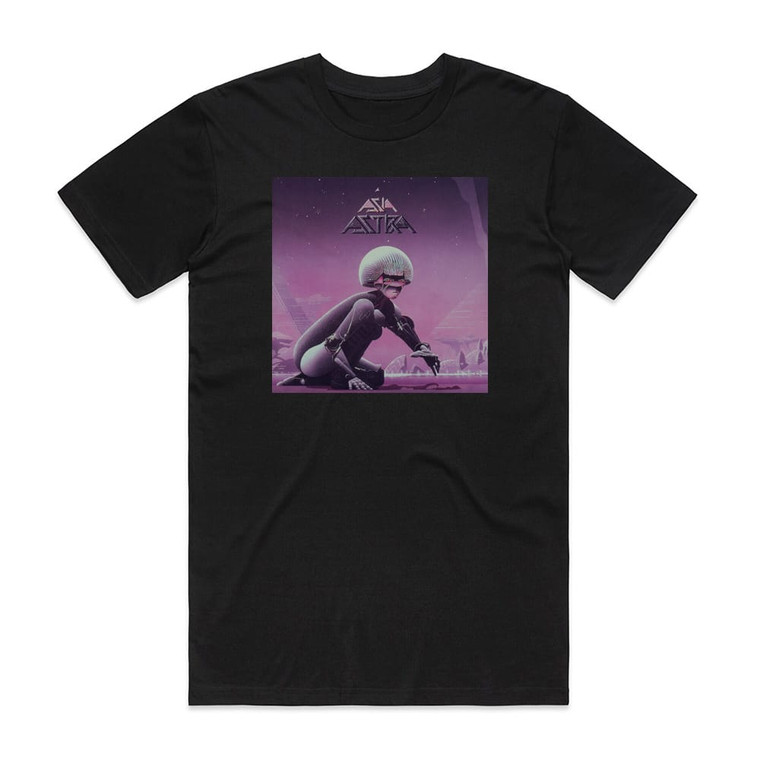 Asia Astra Album Cover T-Shirt Black