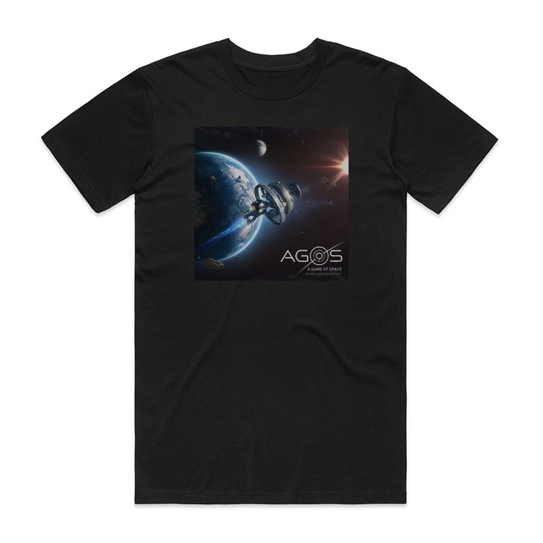 Austin Wintory Agos A Game Of Space Original Game Soundtrack Album Cover T-Shirt Black