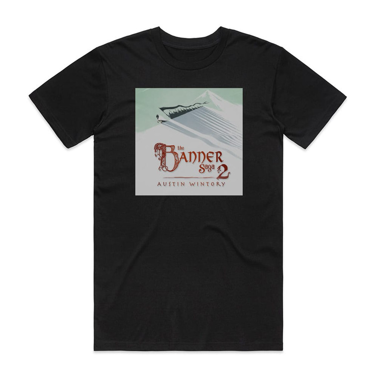 Austin Wintory The Banner Saga 2 Album Cover T-Shirt Black