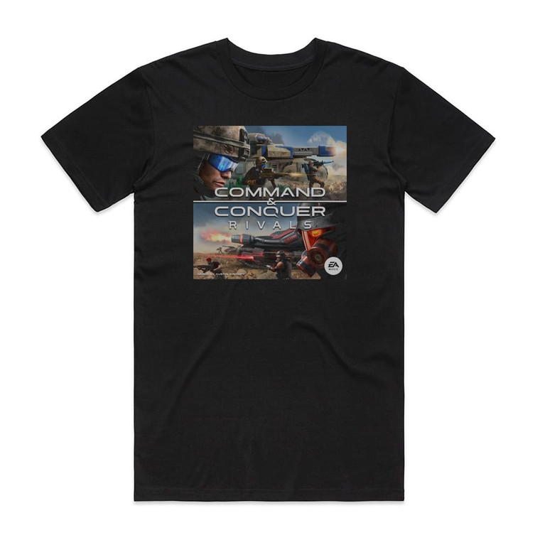 Austin Wintory Command Conquer Rivals Album Cover T-Shirt Black
