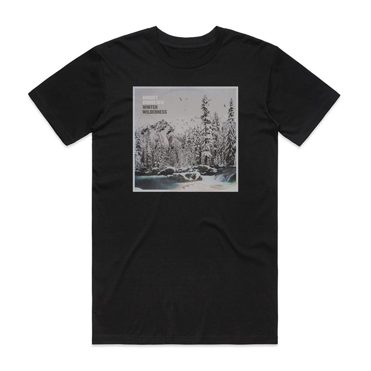 August Burns Red Winter Wilderness Album Cover T-Shirt Black