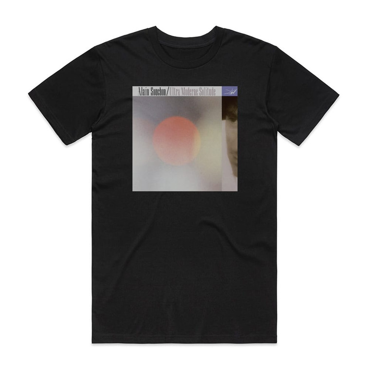 Alain Souchon Ultra Moderne Solitude Album Cover T-Shirt Black