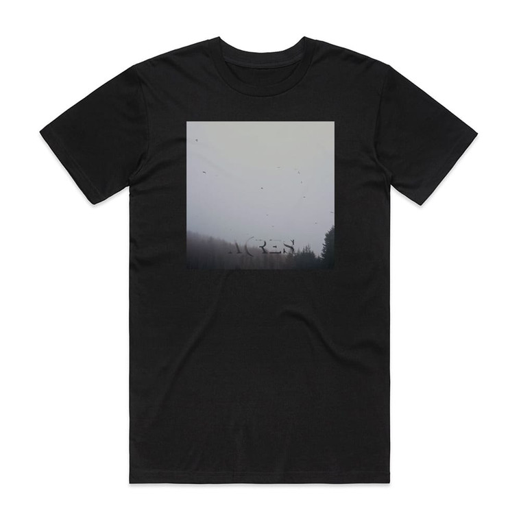 Acres Solace Album Cover T-Shirt Black