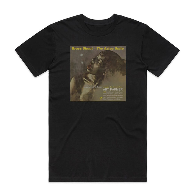 Art Farmer Brass Shout Aztec Suite Album Cover T-Shirt Black