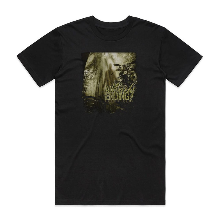 An Early Ending Bloodlines Album Cover T-Shirt Black