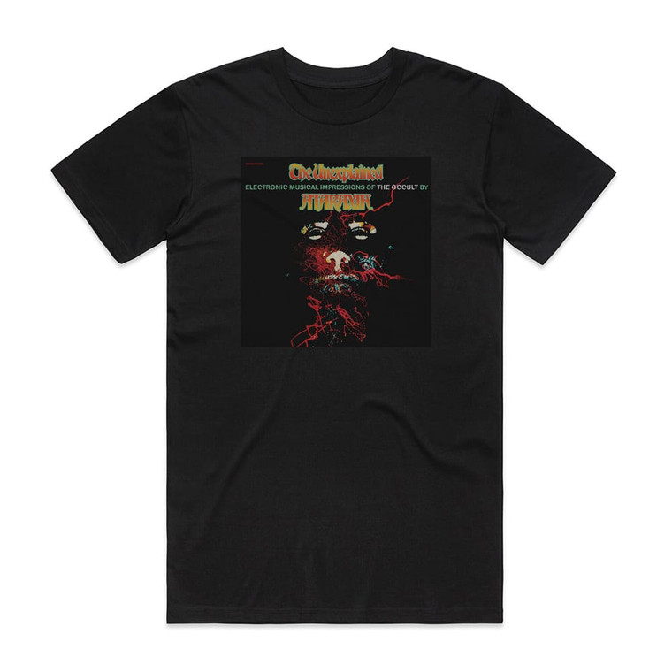 Ataraxia The Unexplained Album Cover T-Shirt Black
