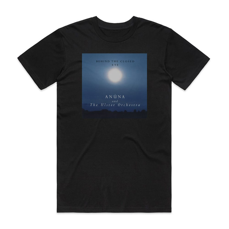 Anuna Behind The Closed Eye Album Cover T-Shirt Black