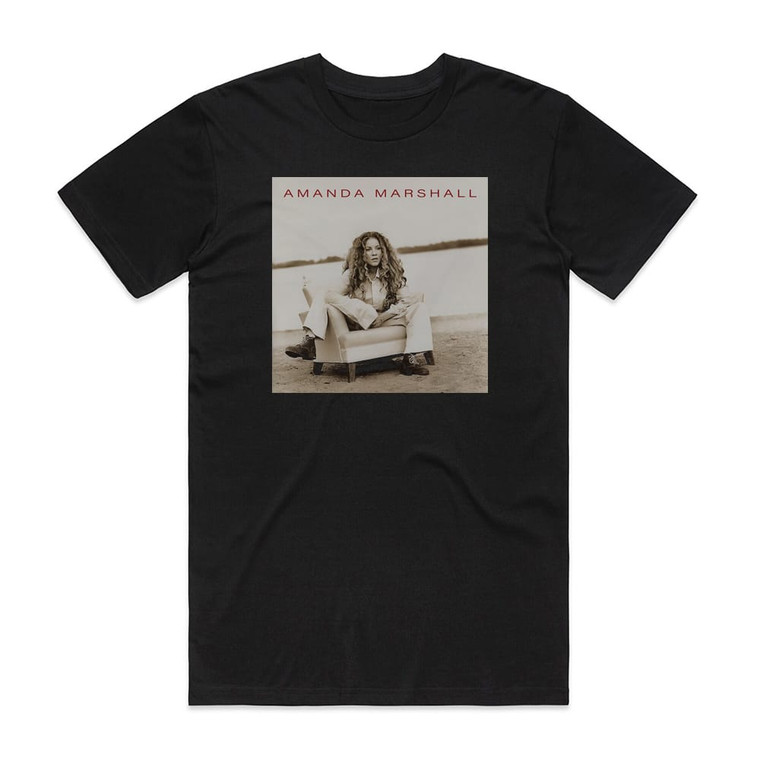 Amanda Marshall Amanda Marshall Album Cover T-Shirt Black