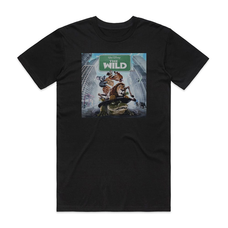 Alan Silvestri The Wild Album Cover T-Shirt Black