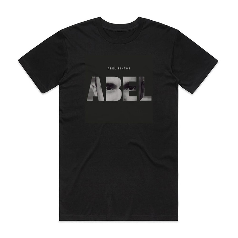 Abel Pintos Abel Album Cover T-Shirt Black