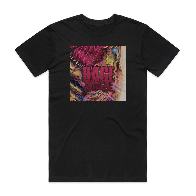 Attila Rage Album Cover T-Shirt Black