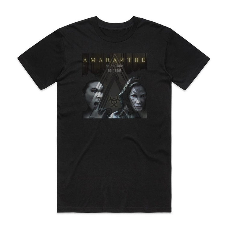Amaranthe Do Or Die Album Cover T-Shirt Black