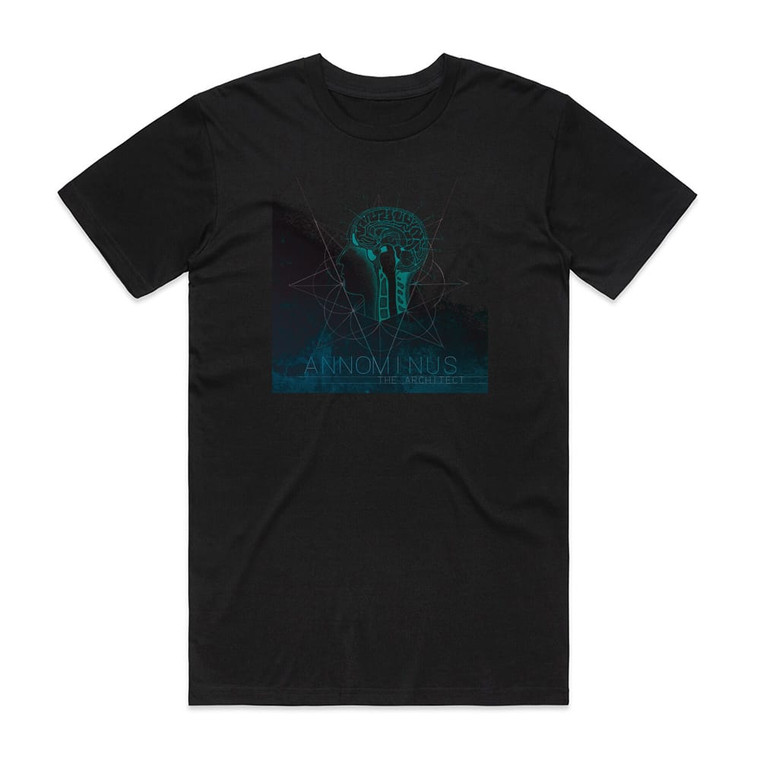 Annominus The Architect Album Cover T-Shirt Black