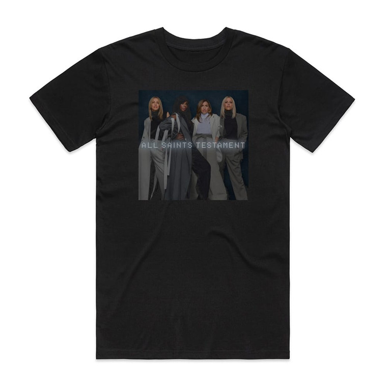 All Saints Testament Album Cover T-Shirt Black