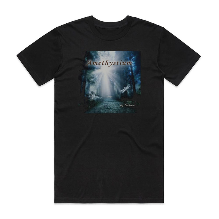 Amethystium Aphelion Album Cover T-Shirt Black
