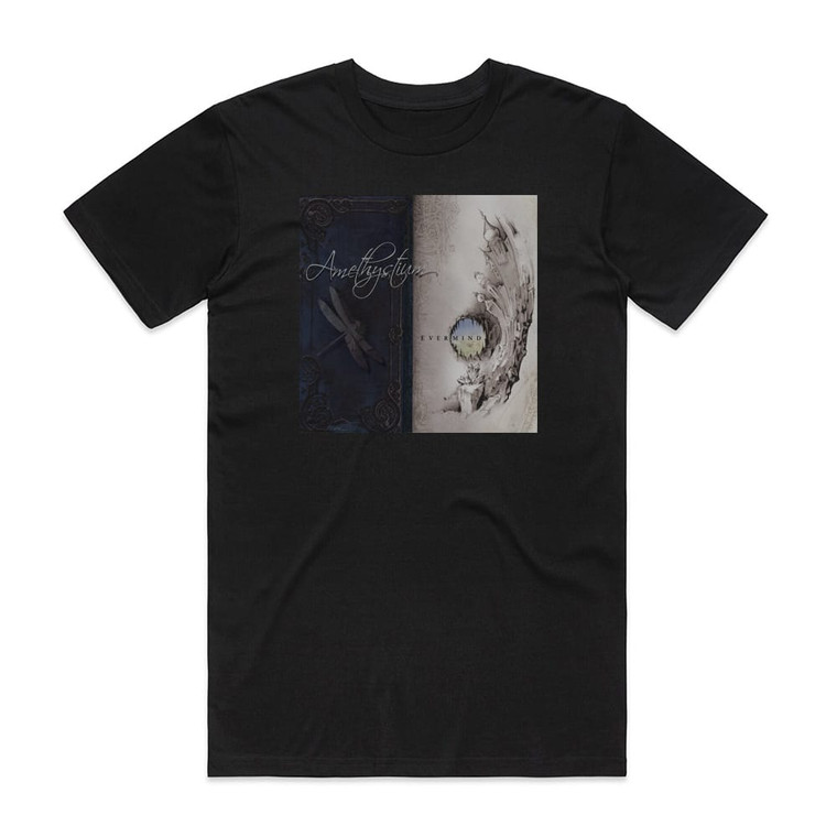 Amethystium Evermind Album Cover T-Shirt Black