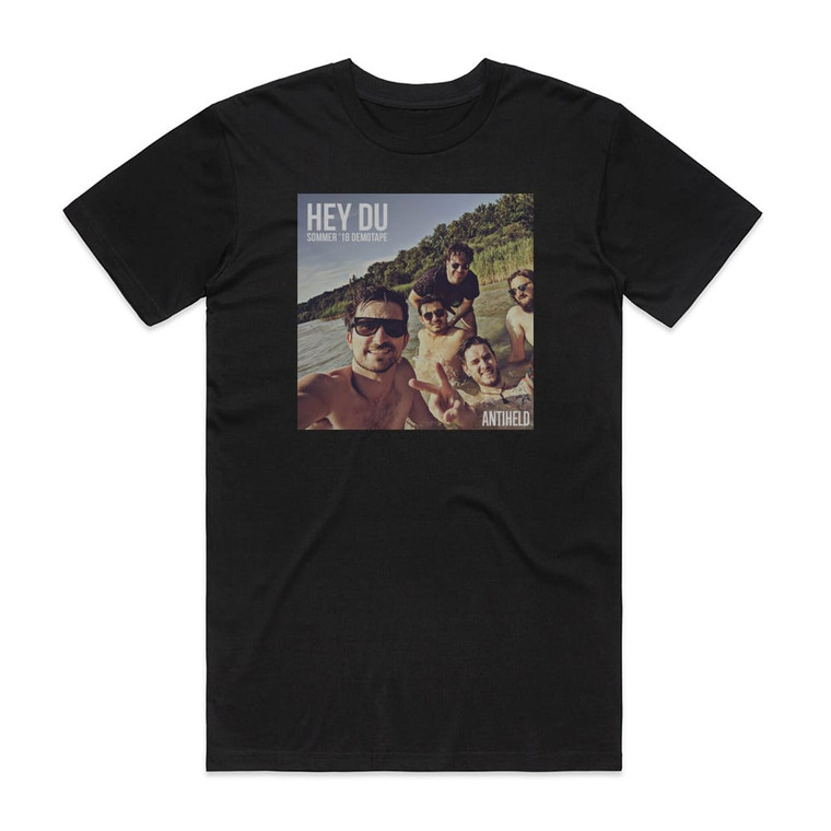 Antiheld Hey Du Album Cover T-Shirt Black