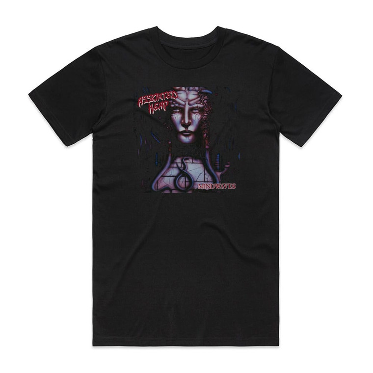 Assorted Heap Mindwaves Album Cover T-Shirt Black