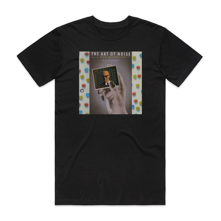 Art of Noise Paranoimia 1 Album Cover T-Shirt Black