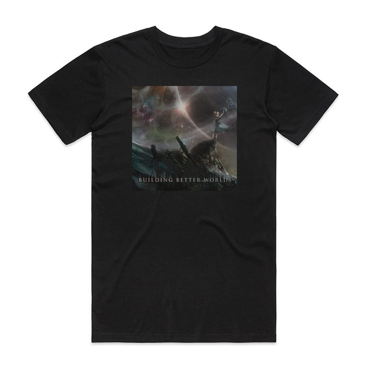 Aviators Building Better Worlds Deluxe Version 1 Album Cover T-Shirt Black