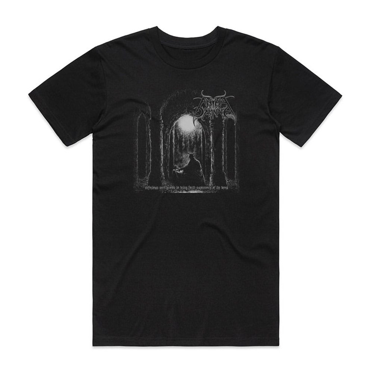 Anima Damnata Nefarious Seed Grows To Bring Forth Supremacy Of The Beast Album Cover T-Shirt Black