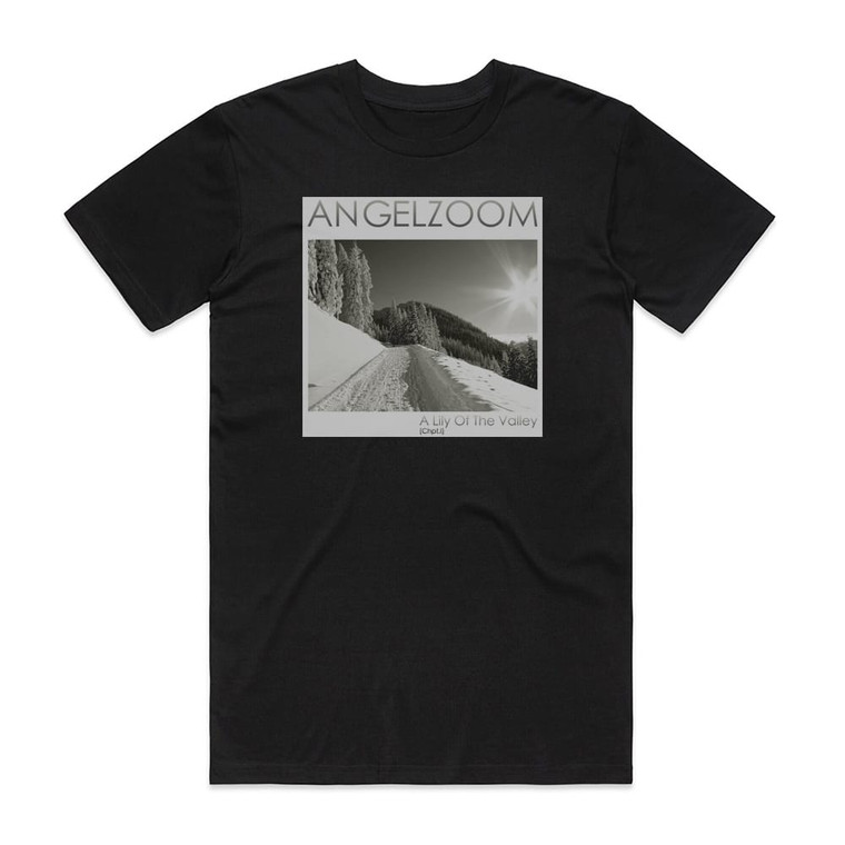 Angelzoom A Lily Of The Valley Chpt I Album Cover T-Shirt Black