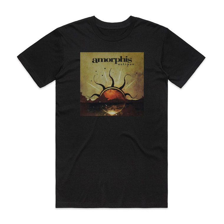 Amorphis Eclipse Album Cover T-Shirt Black