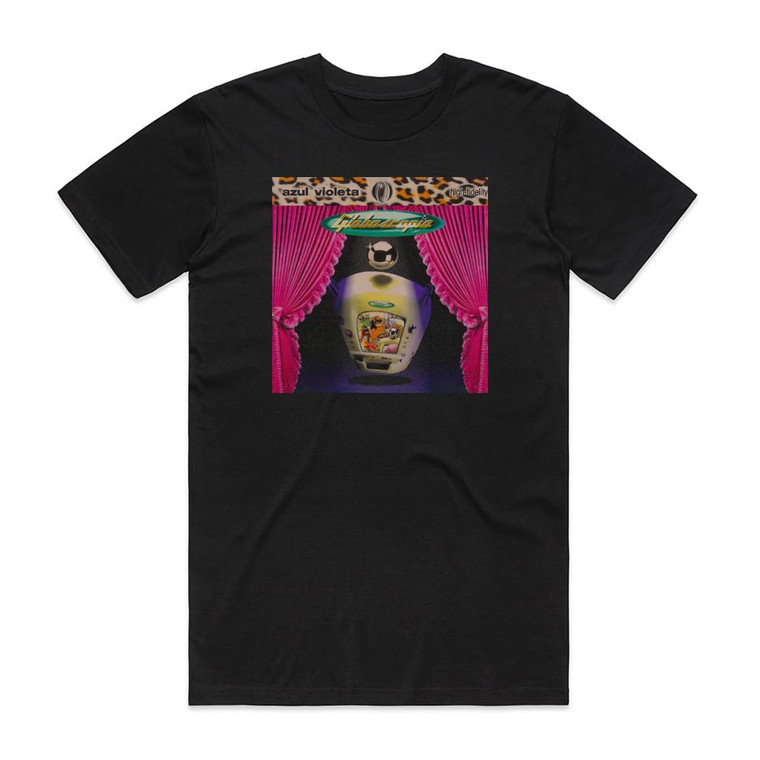 Azul Violeta Globoscopio Album Cover T-Shirt Black