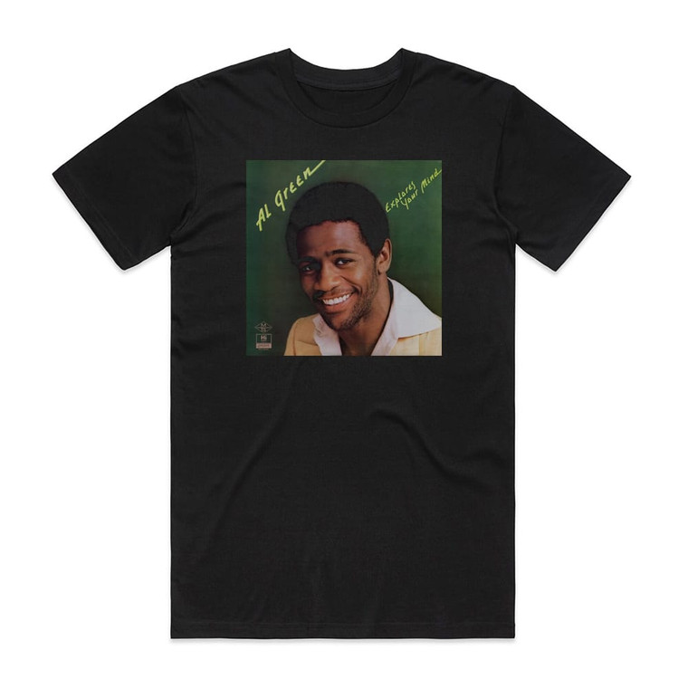 Al Green Explores Your Mind 2 Album Cover T-Shirt Black