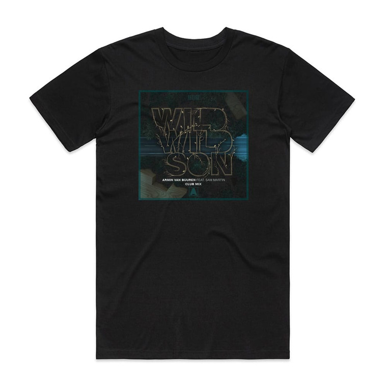 Armin van Buuren Wild Wild Son 2 Album Cover T-Shirt Black