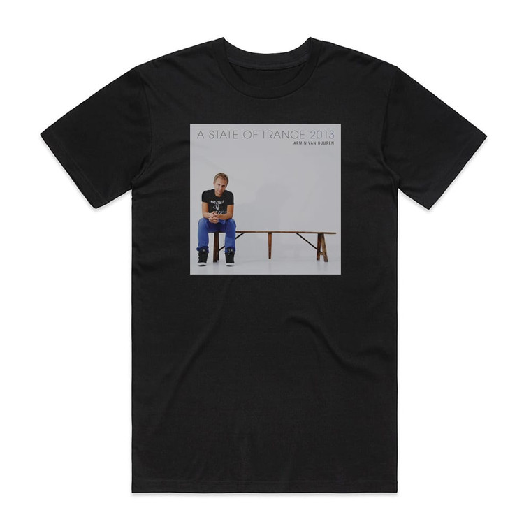 Armin van Buuren A State Of Trance 2013 Album Cover T-Shirt Black
