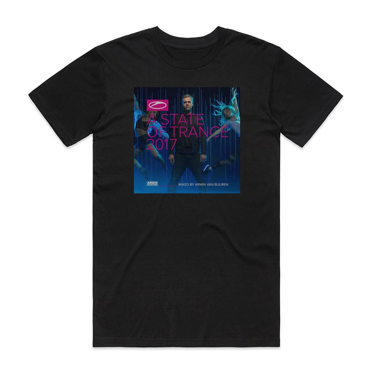 Armin van Buuren A State Of Trance 2017 Album Cover T-Shirt Black