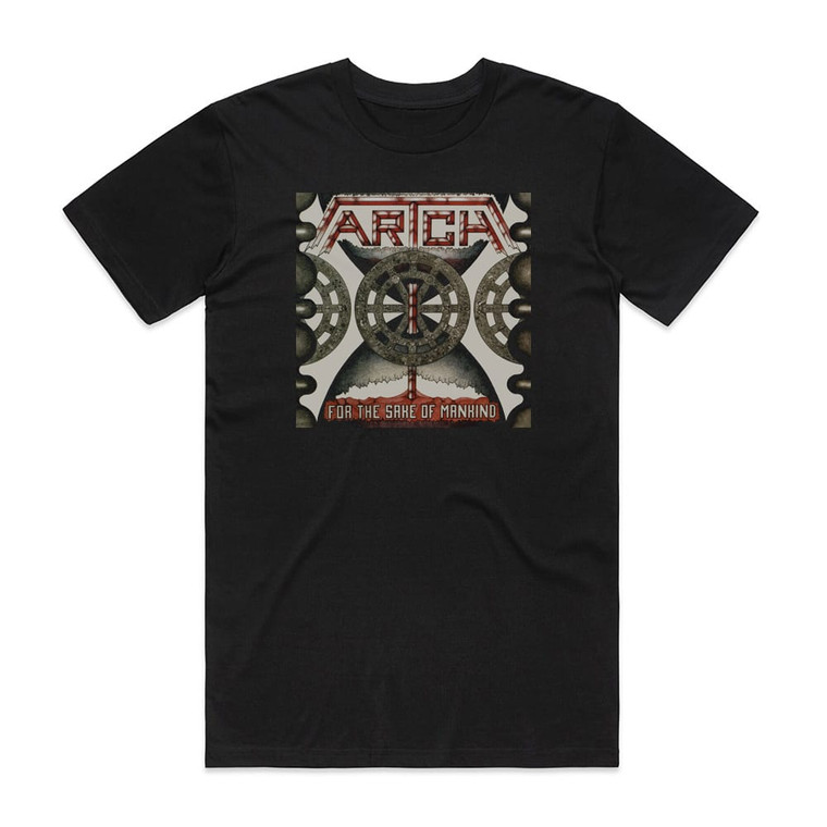 Artch For The Sake Of Mankind 1 Album Cover T-Shirt Black