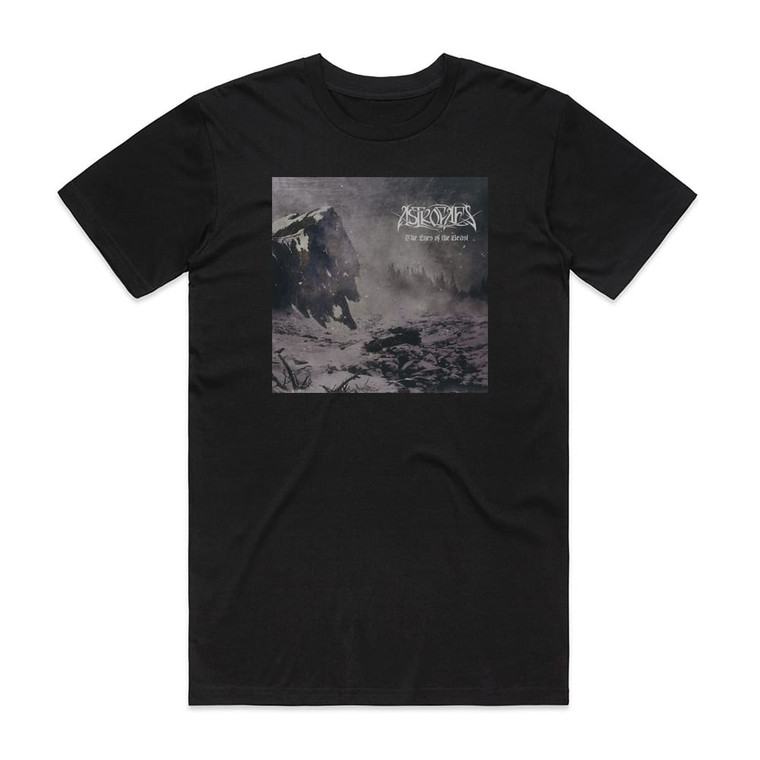 Astrofaes The Eyes Of The Beast 1 Album Cover T-Shirt Black