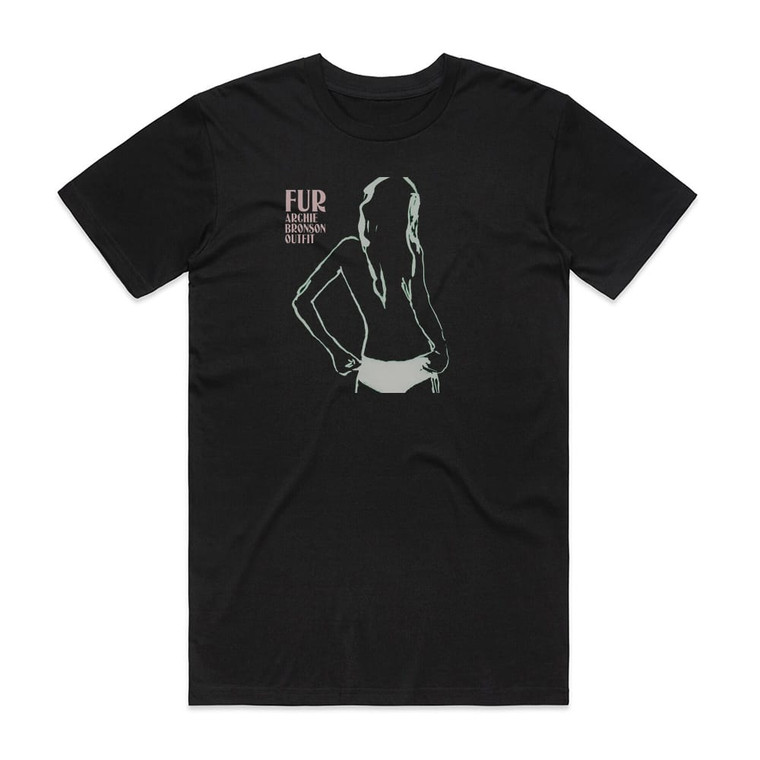 Archie Bronson Outfit Fur Album Cover T-Shirt Black