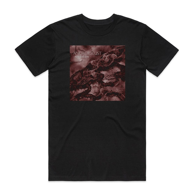 Android Lust Resolution Album Cover T-Shirt Black