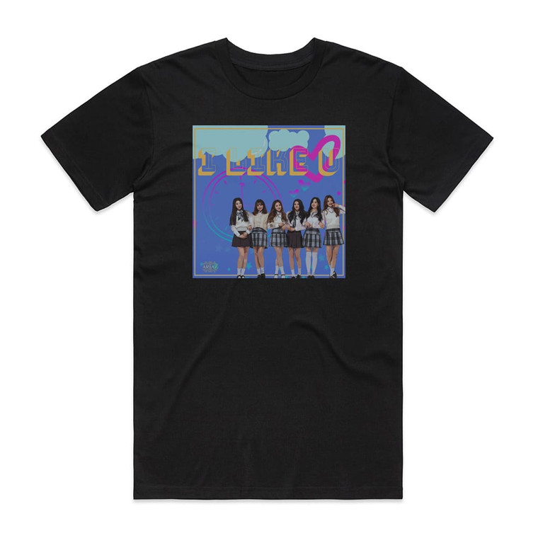 ARIAZ I Like U Album Cover T-Shirt Black