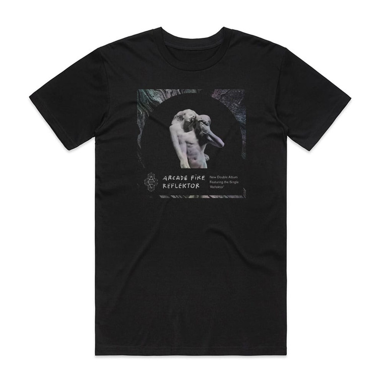 Arcade Fire Reflektor 2 Album Cover T-Shirt Black